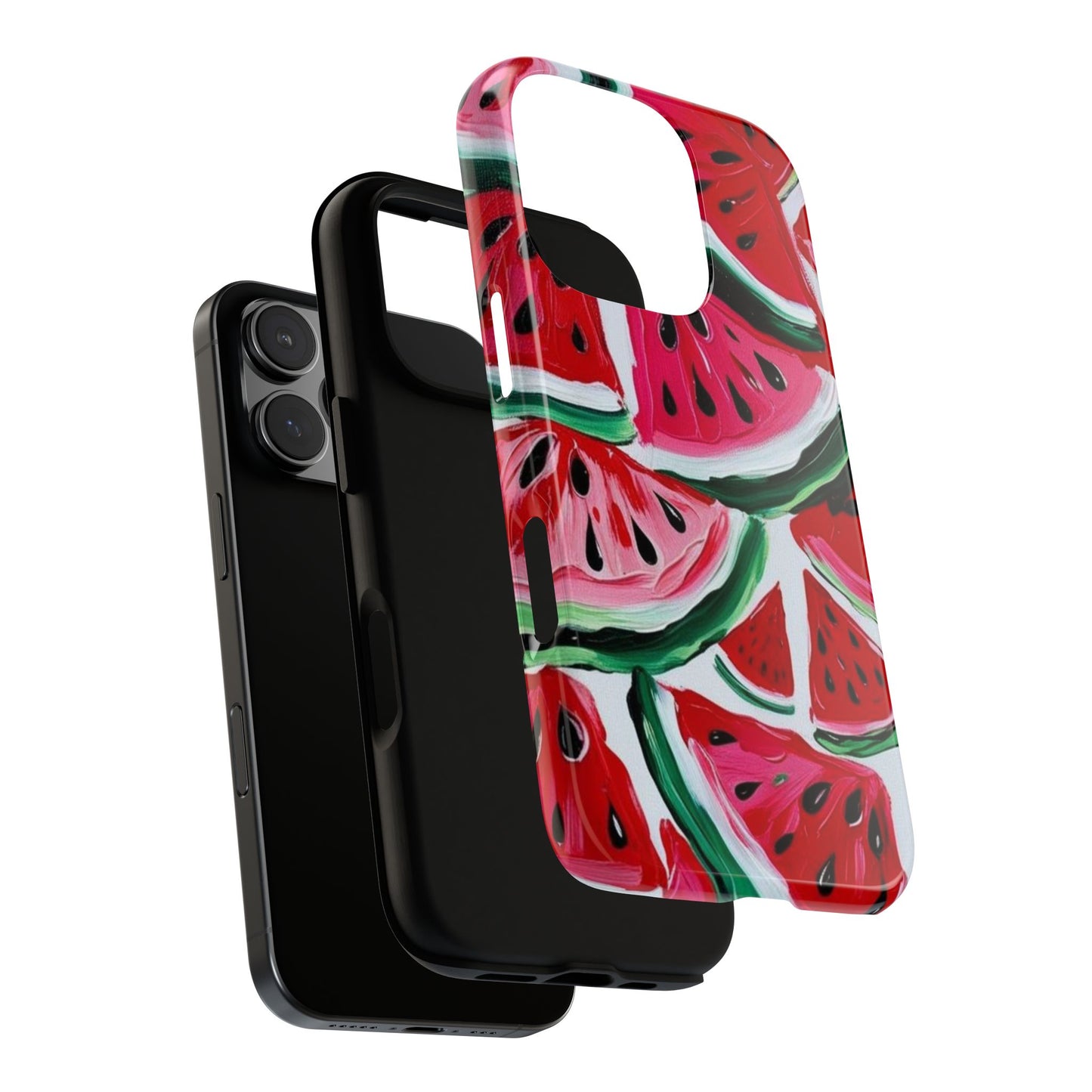 Watermelon Slice Phone Case - Fun & Colorful Tough Case for Summer