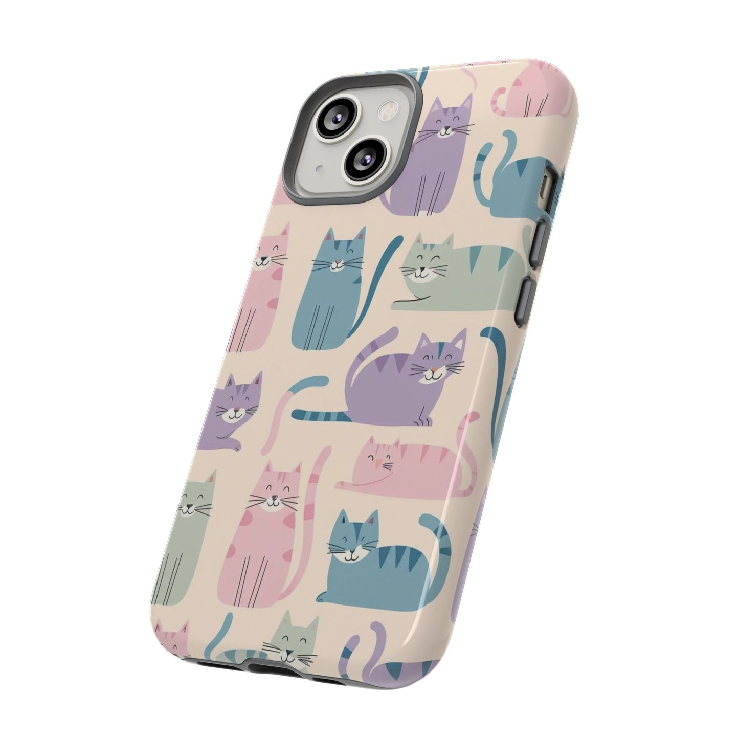 Cute Cat Phone Case - Tough & Stylish Pet Lover Accessory
