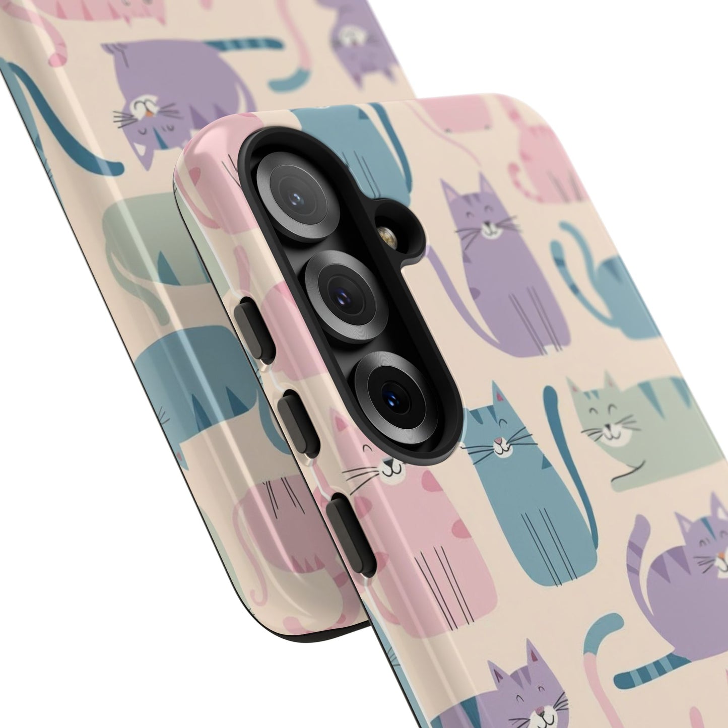 Cute Cat Phone Case - Tough & Stylish Pet Lover Accessory