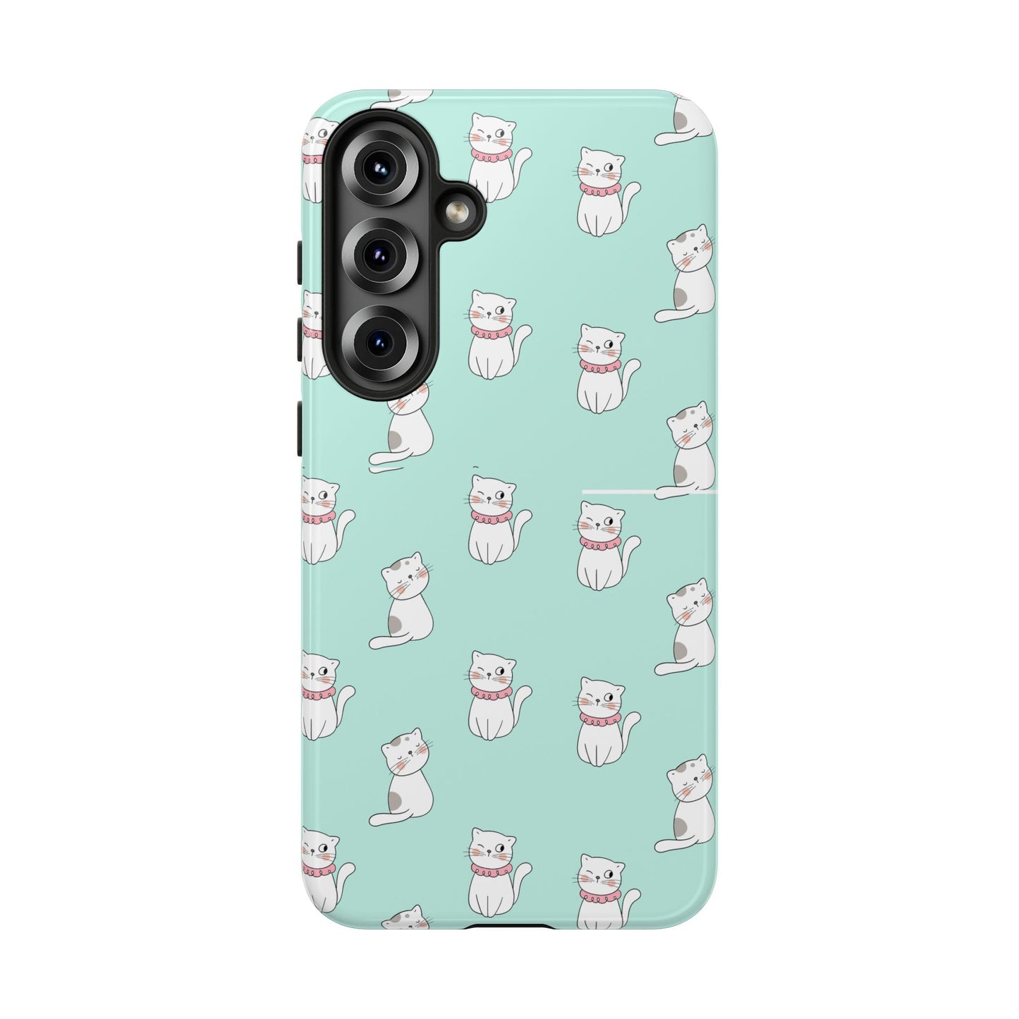 Cute Cat Pattern Phone Case for Cat Lovers