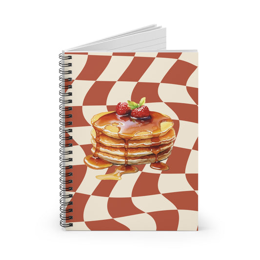 Flippin’ Pancakes Spiral Notebook | Ruled | Journal