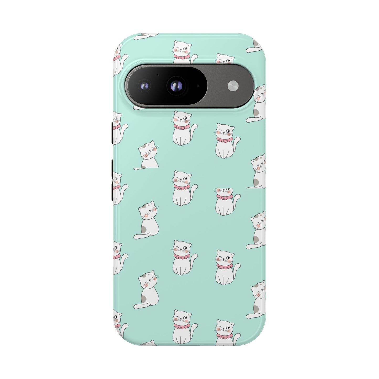 Cute Cat Pattern Phone Case for Cat Lovers