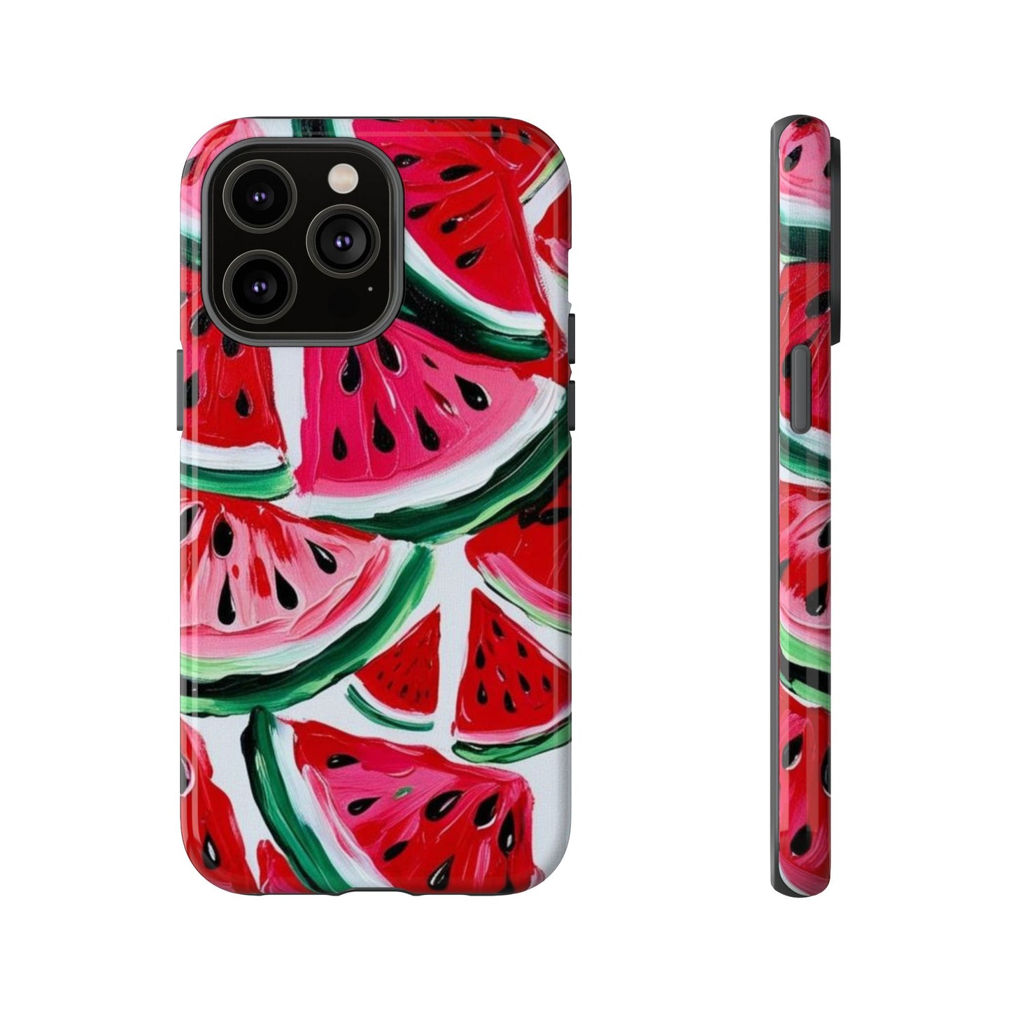 Watermelon Slice Phone Case - Fun & Colorful Tough Case for Summer