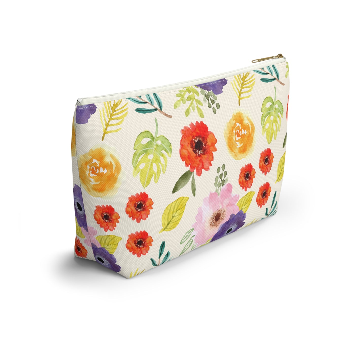 Botanical Bliss Accessory Pouch | Makeup Bag | Travel Organizer | Cosmetic Bag