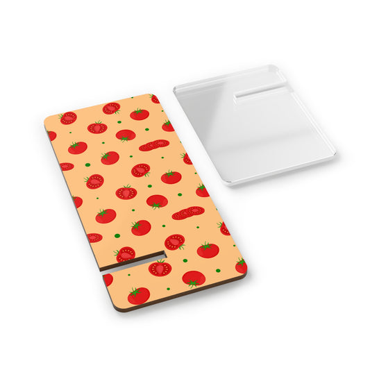 Tomato Pattern Mobile Display Stand - Desk Organizer