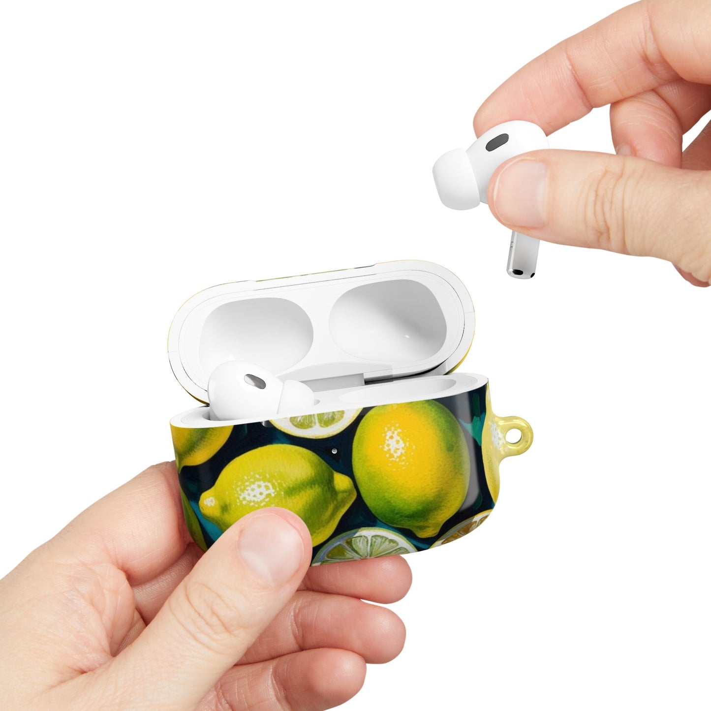 Lemon AirPod Case - Bright Citrus Design for Music Lovers