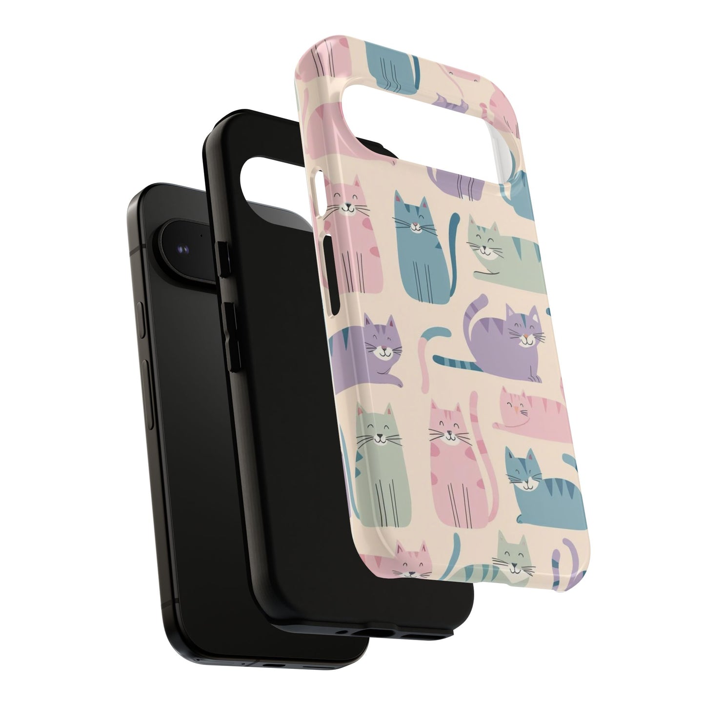 Cute Cat Phone Case - Tough & Stylish Pet Lover Accessory