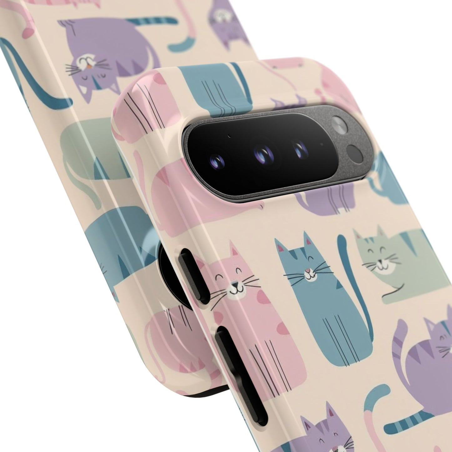 Cute Cat Phone Case - Tough & Stylish Pet Lover Accessory