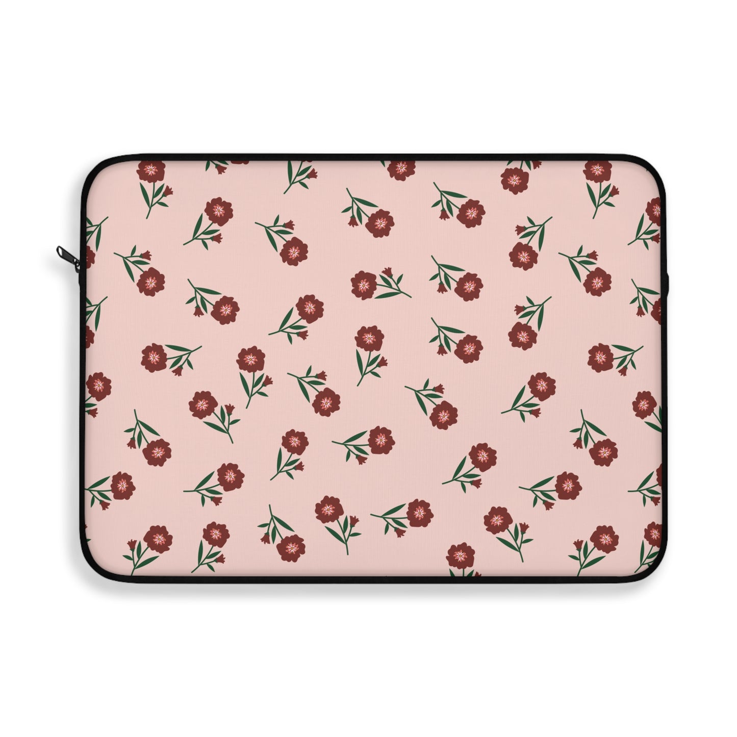 Crimson Bloom Laptop Sleeve