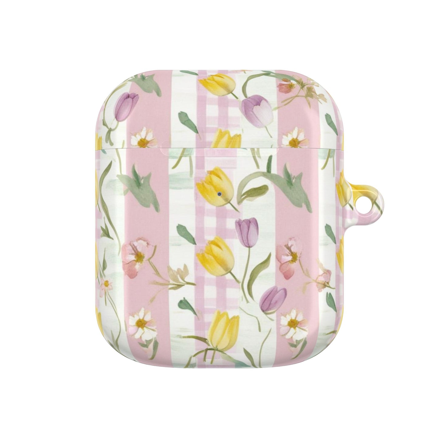 Floral AirPod Case with Pastel Flowers | Spring Vibe, Cute Gift, Stylish Accessory, Easter Present, Girls' Trendy Earbud Holder