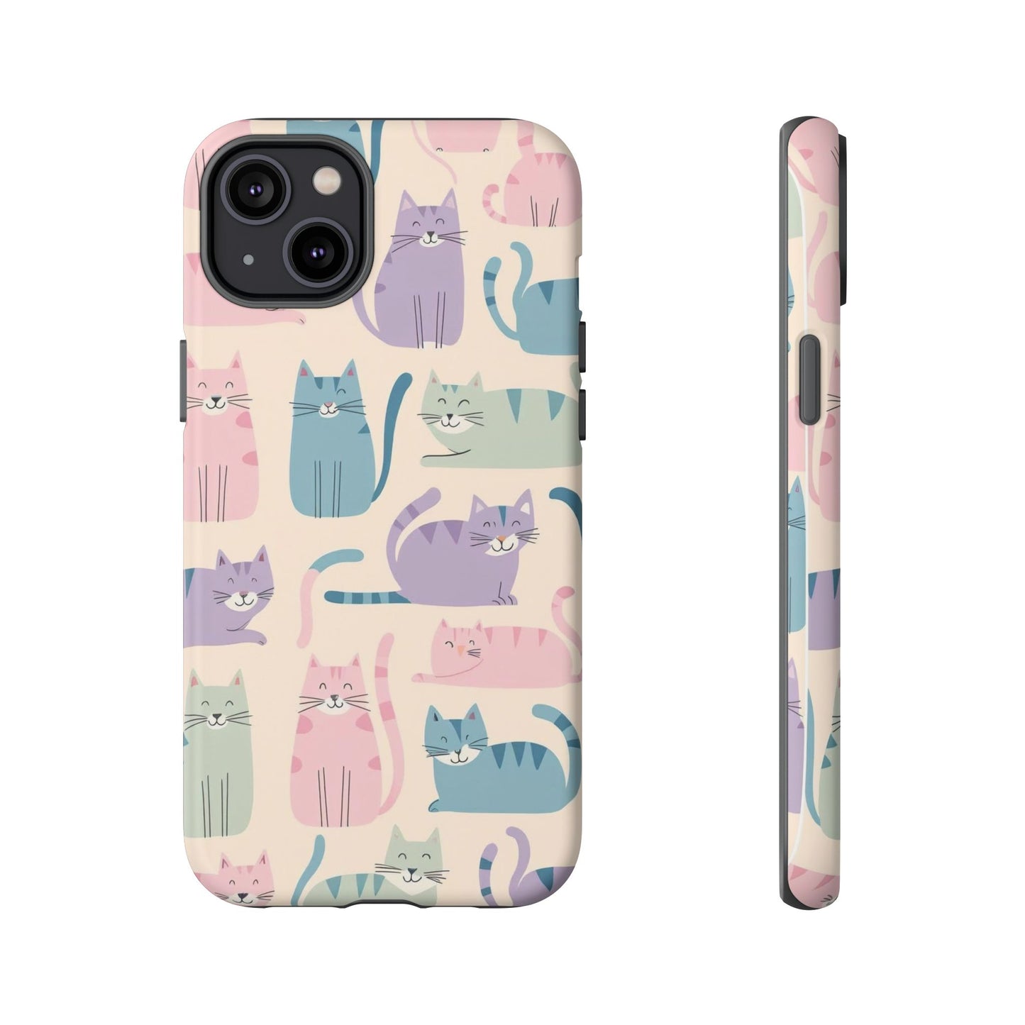 Cute Cat Phone Case - Tough & Stylish Pet Lover Accessory