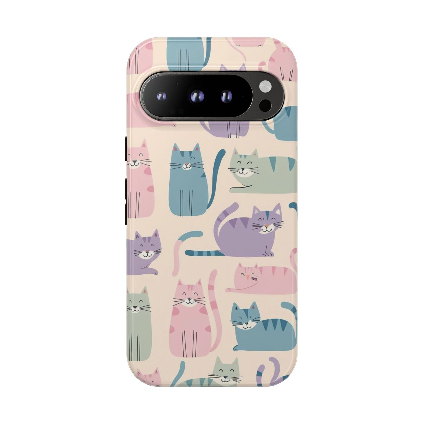 Cute Cat Phone Case - Tough & Stylish Pet Lover Accessory