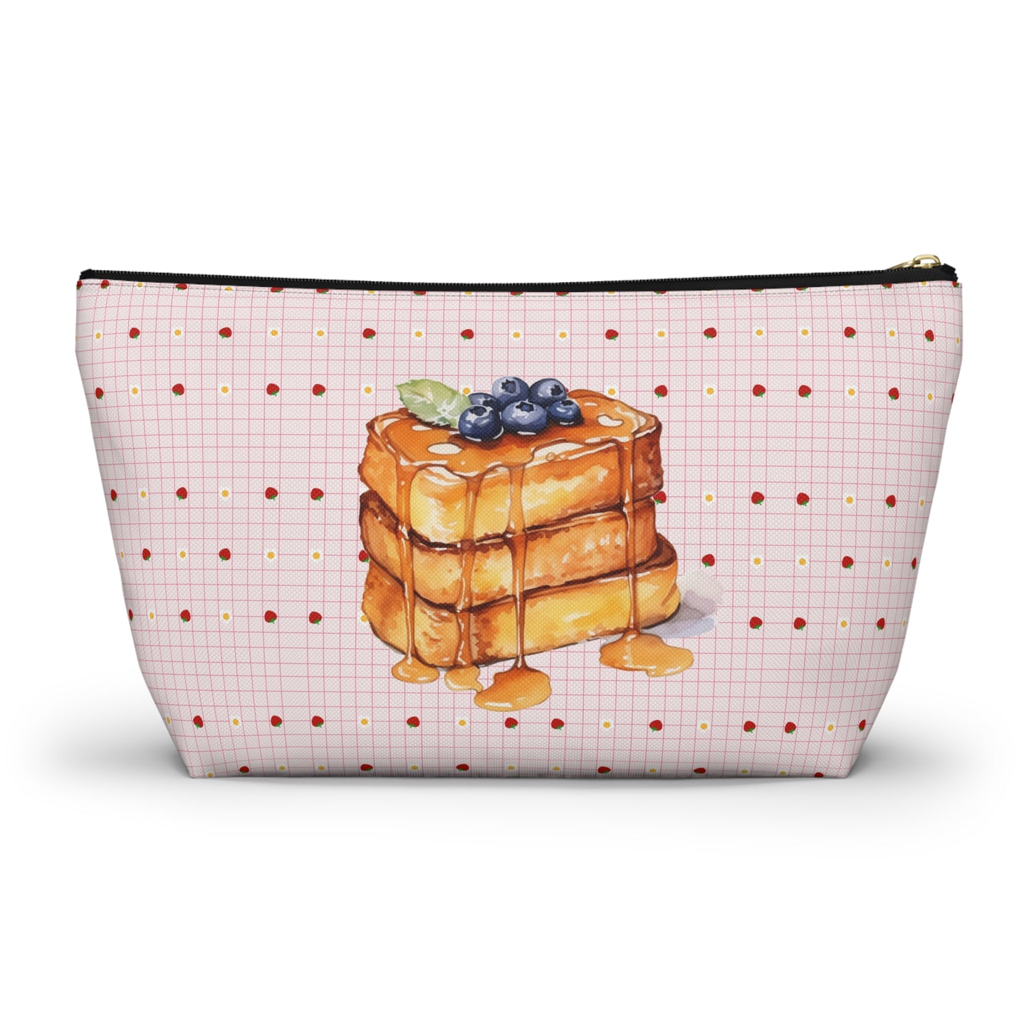 Waffle Me Crazy Accessory Pouch | Cute Makeup Bag
