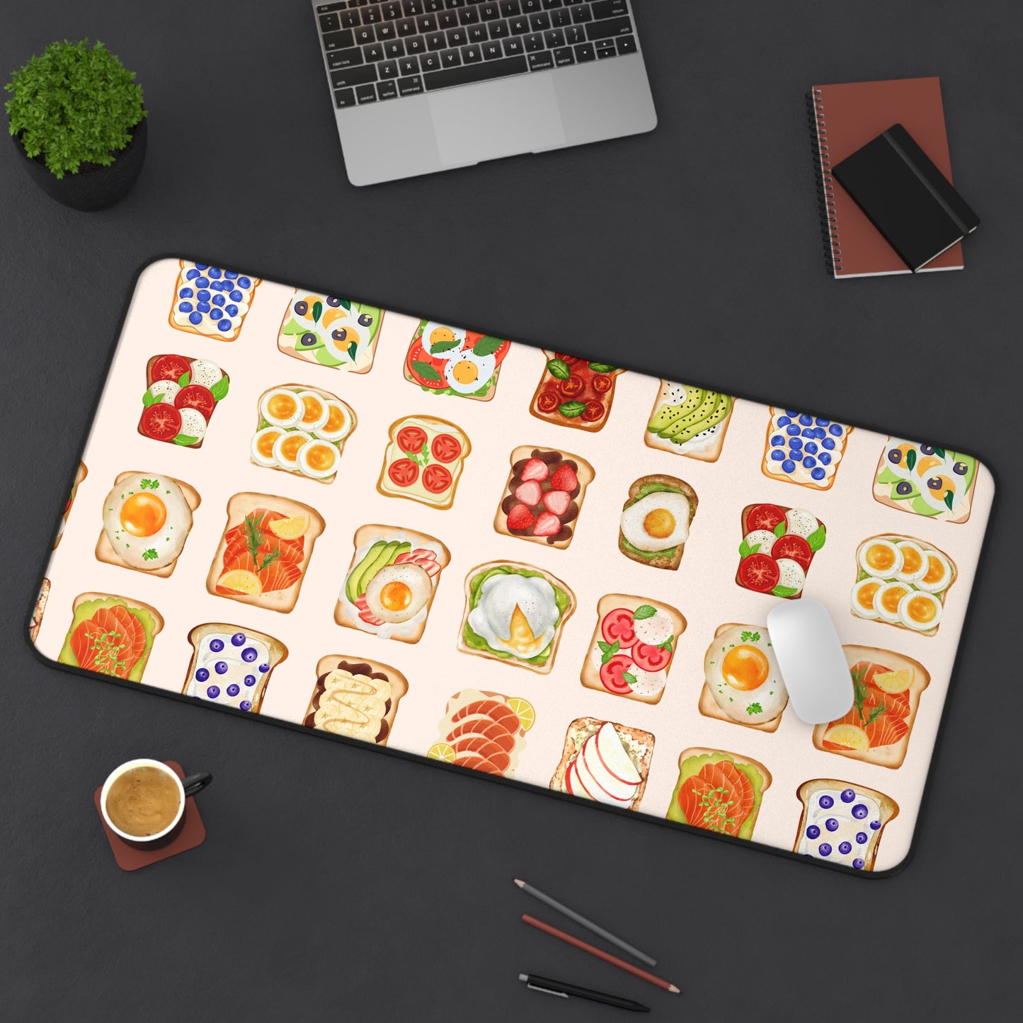 Toasty-chan Desk Mat
