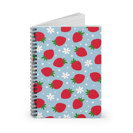 Skyberry Daisy Spiral Notebook | Ruled | Journal