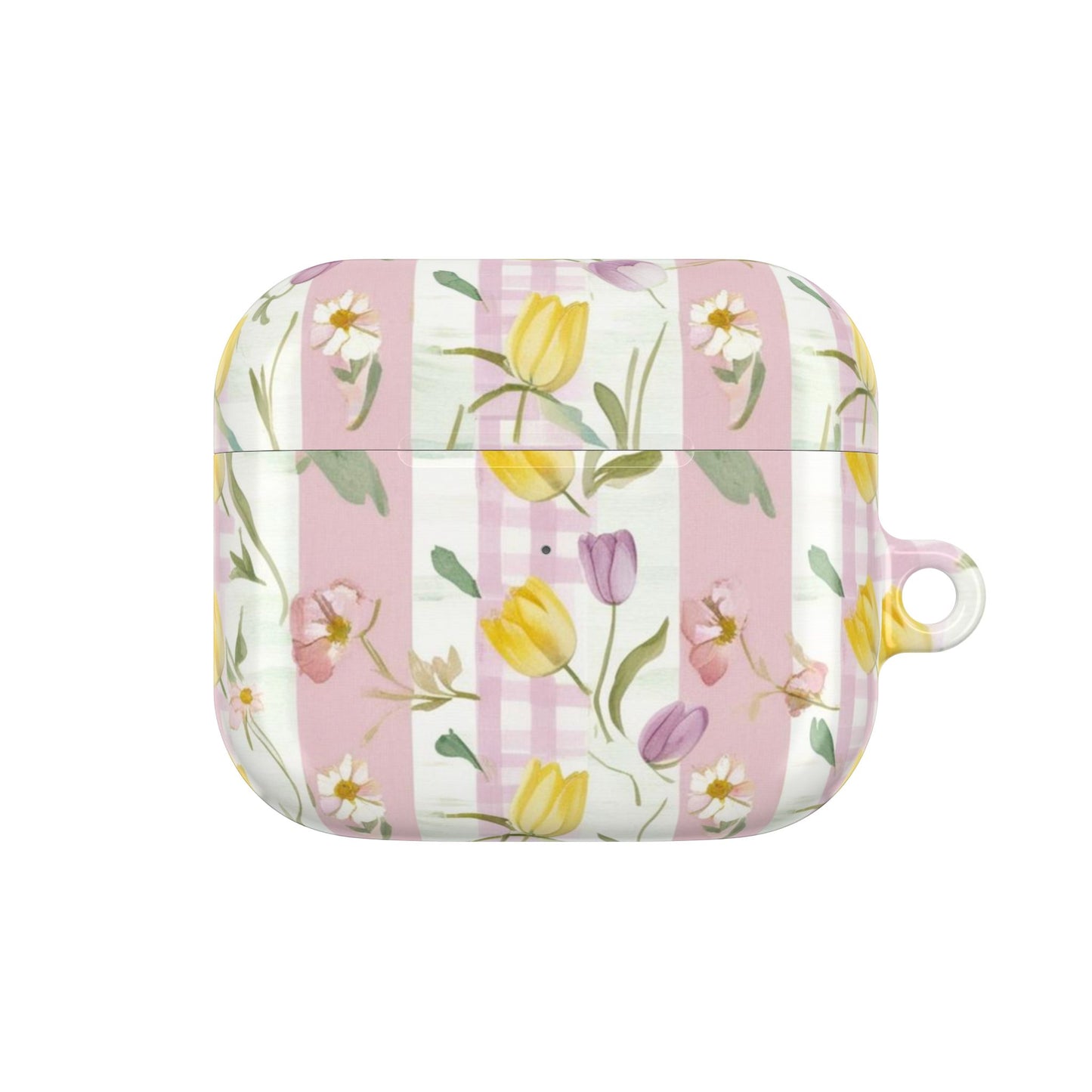 Floral AirPod Case with Pastel Flowers | Spring Vibe, Cute Gift, Stylish Accessory, Easter Present, Girls' Trendy Earbud Holder