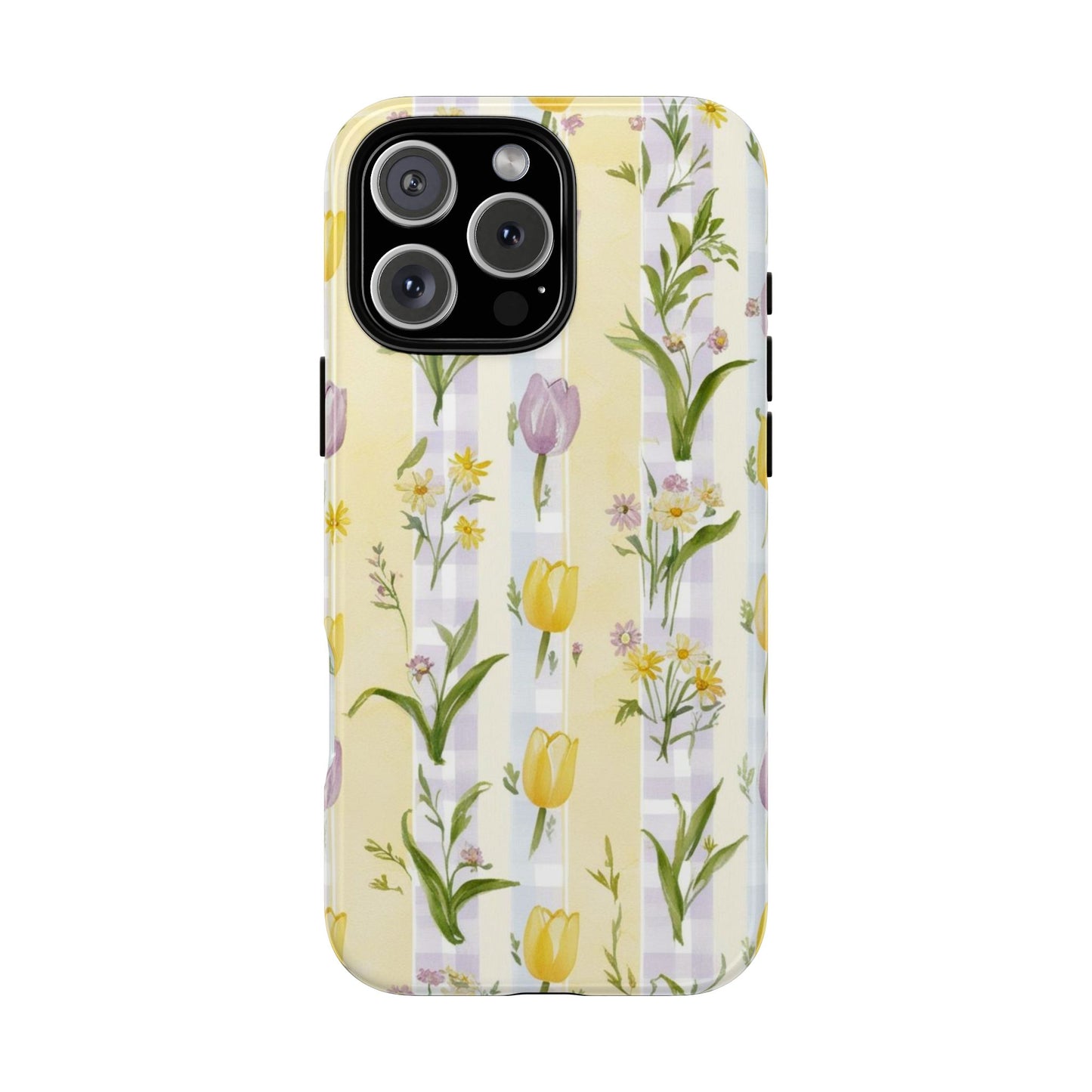Floral Phone Case | Tough Cases for Nature Lovers, Spring Gift, Floral Design, Cute Phone Accessories, Customizable Phone Case