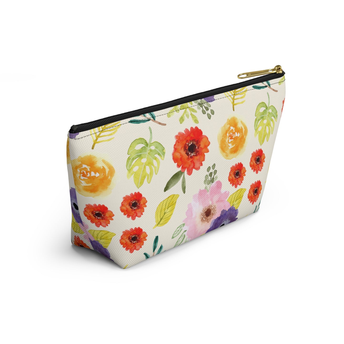 Botanical Bliss Accessory Pouch | Makeup Bag | Travel Organizer | Cosmetic Bag