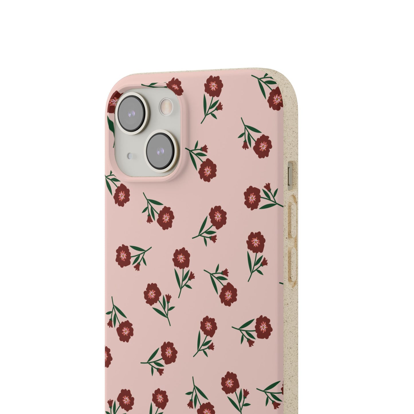 Crimson Bloom Eco-Friendly Phone Cases | Biodegradable | Sustainable