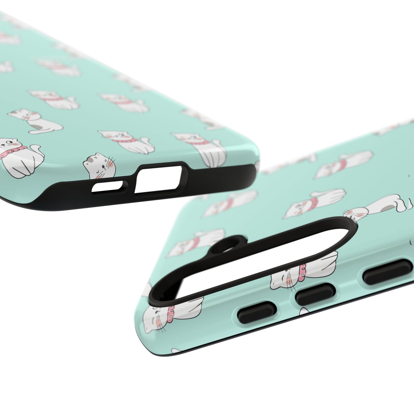 Cute Cat Pattern Phone Case for Cat Lovers
