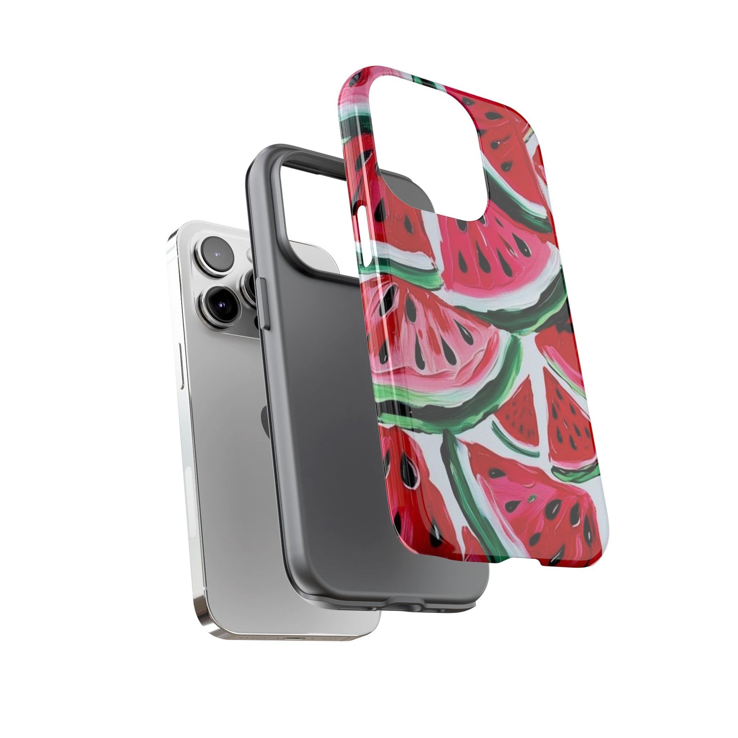 Watermelon Slice Phone Case - Fun & Colorful Tough Case for Summer