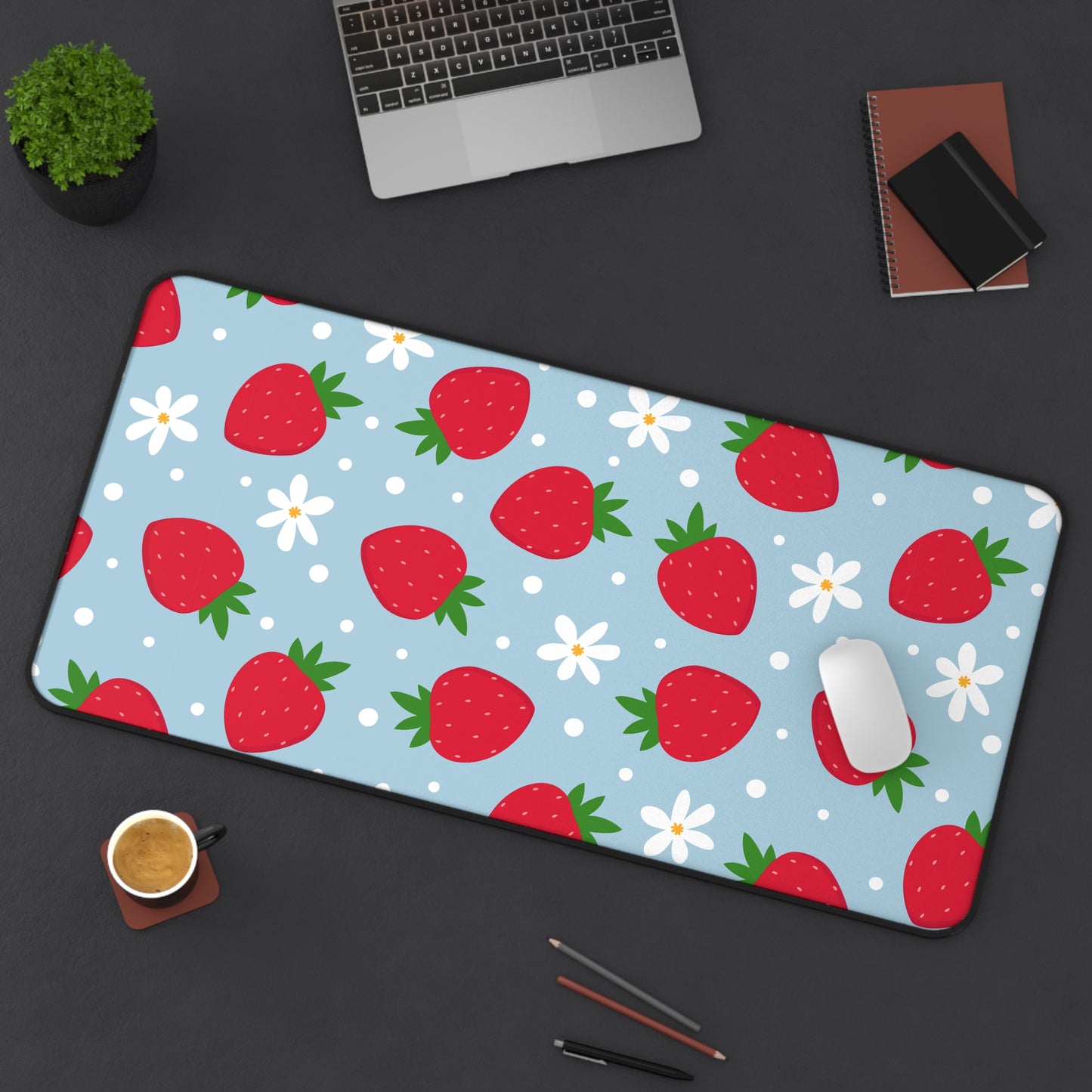 Skyberry Daisy Desk Mat