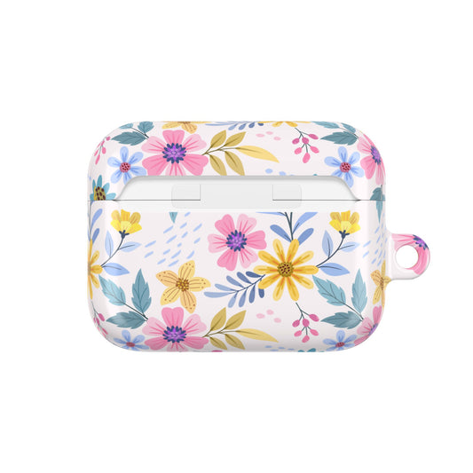Floral AirPod Case - Stylish Protective Cover for Earbuds