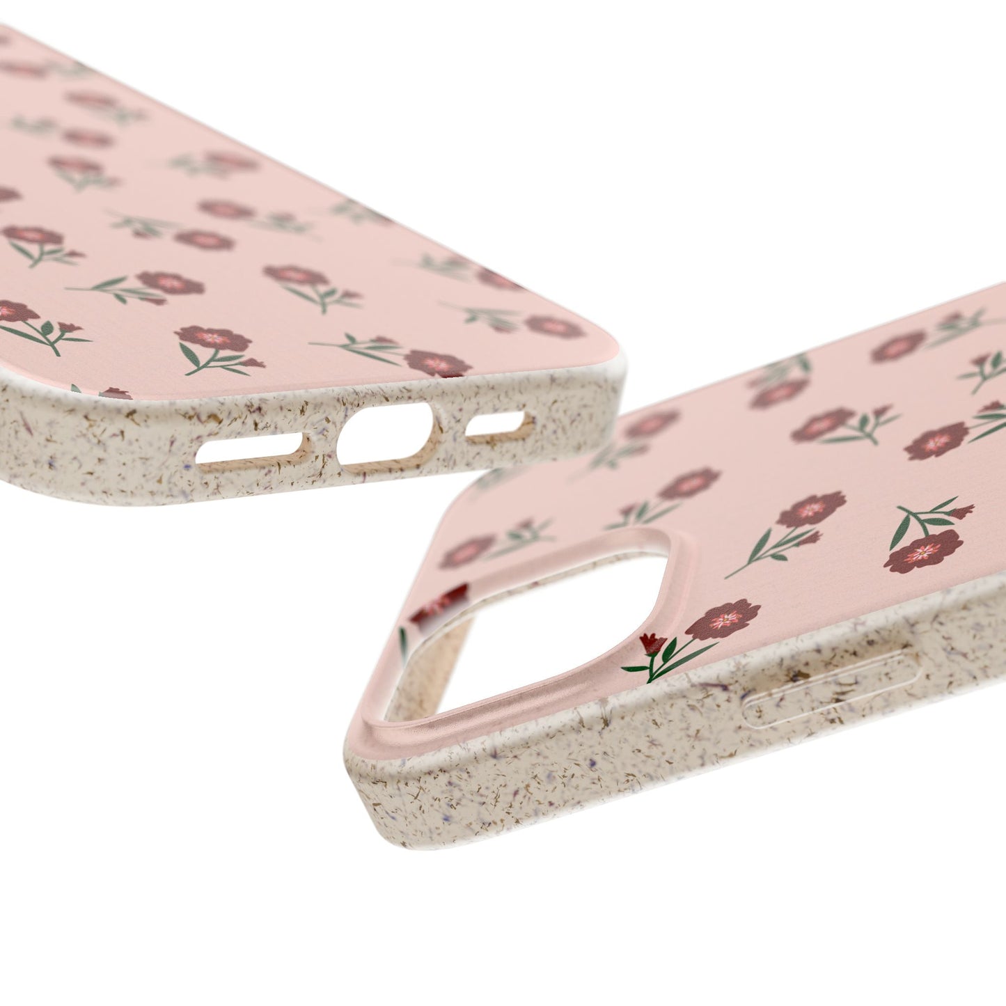 Crimson Bloom Eco-Friendly Phone Cases | Biodegradable | Sustainable