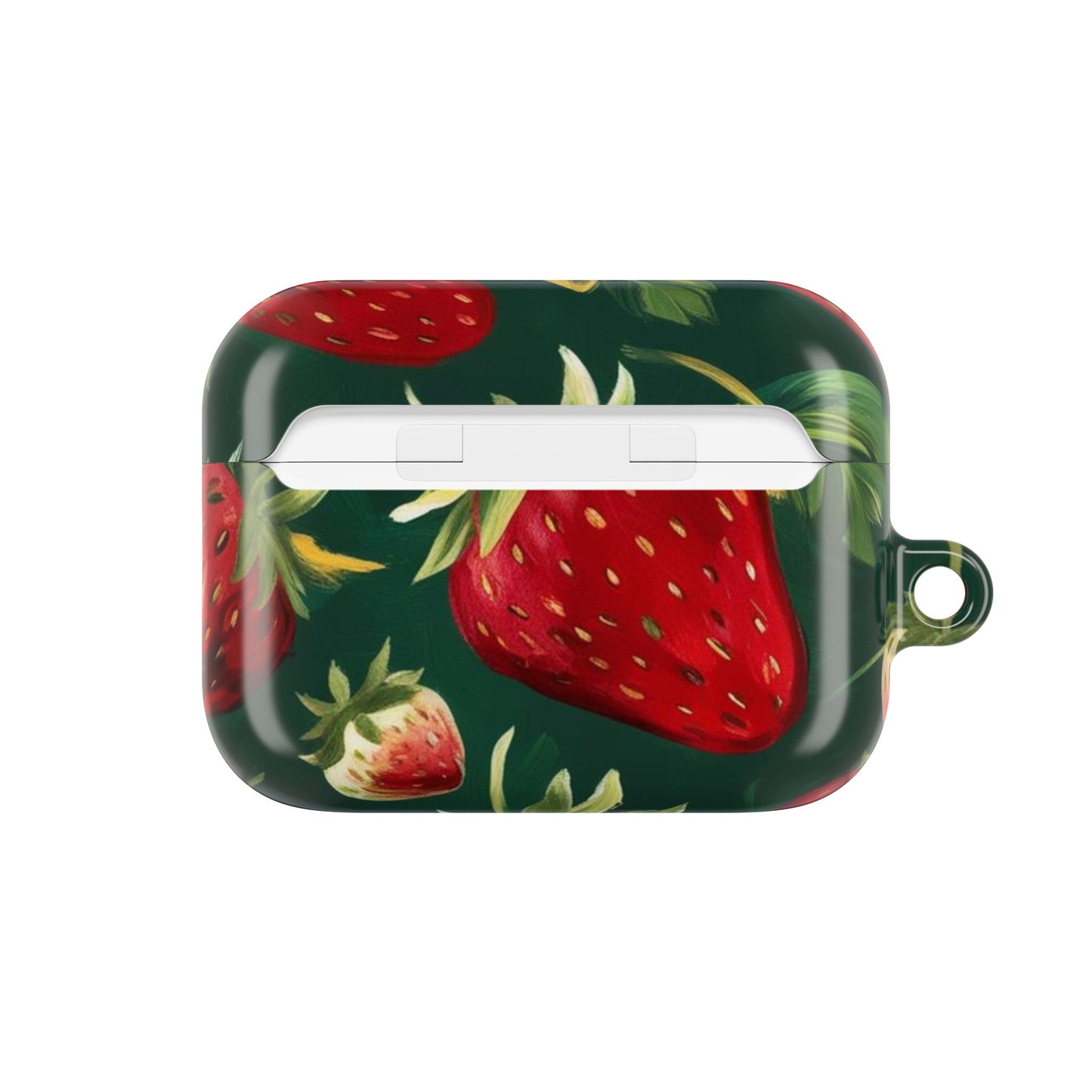 Strawberry AirPod Case - Cute Floral Accessory for Music Lovers
