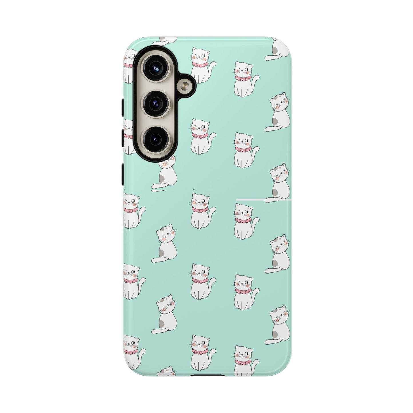 Cute Cat Pattern Phone Case for Cat Lovers