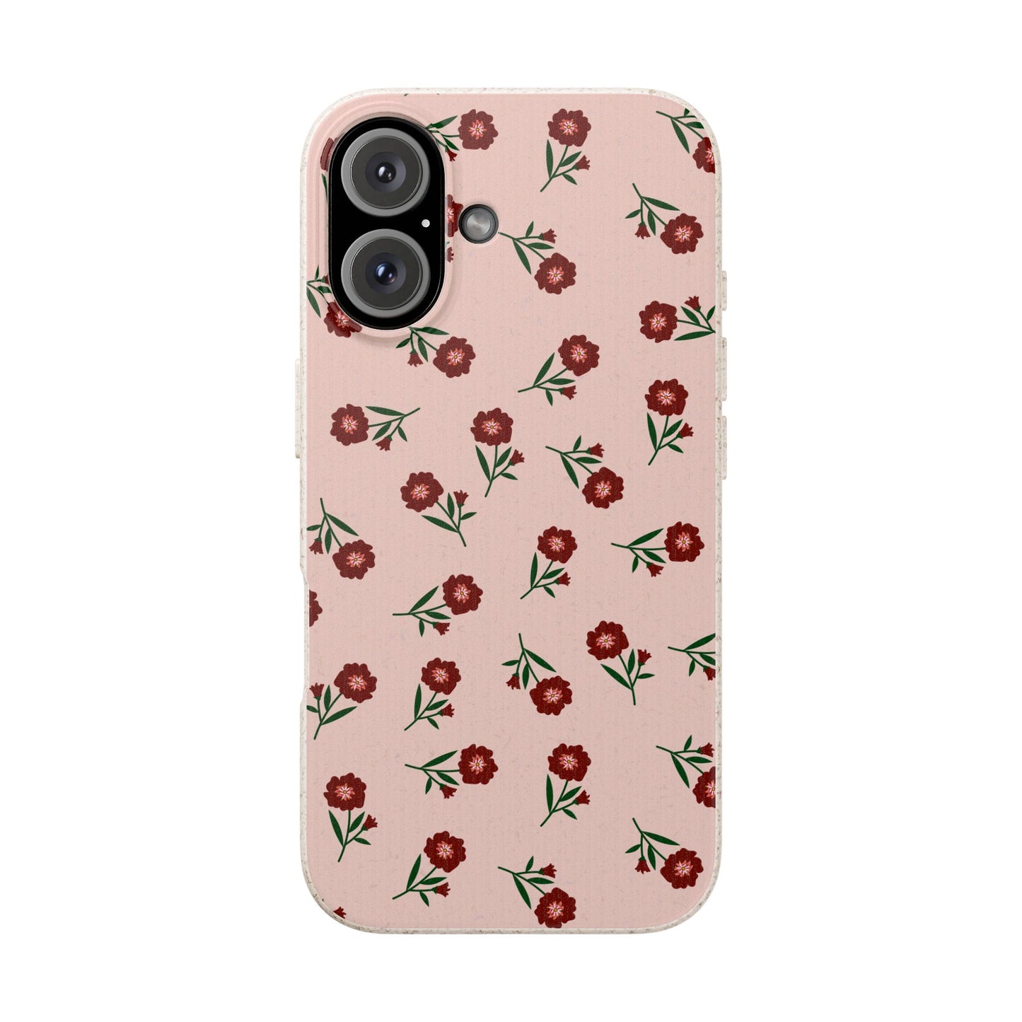 Crimson Bloom Eco-Friendly Phone Cases | Biodegradable | Sustainable