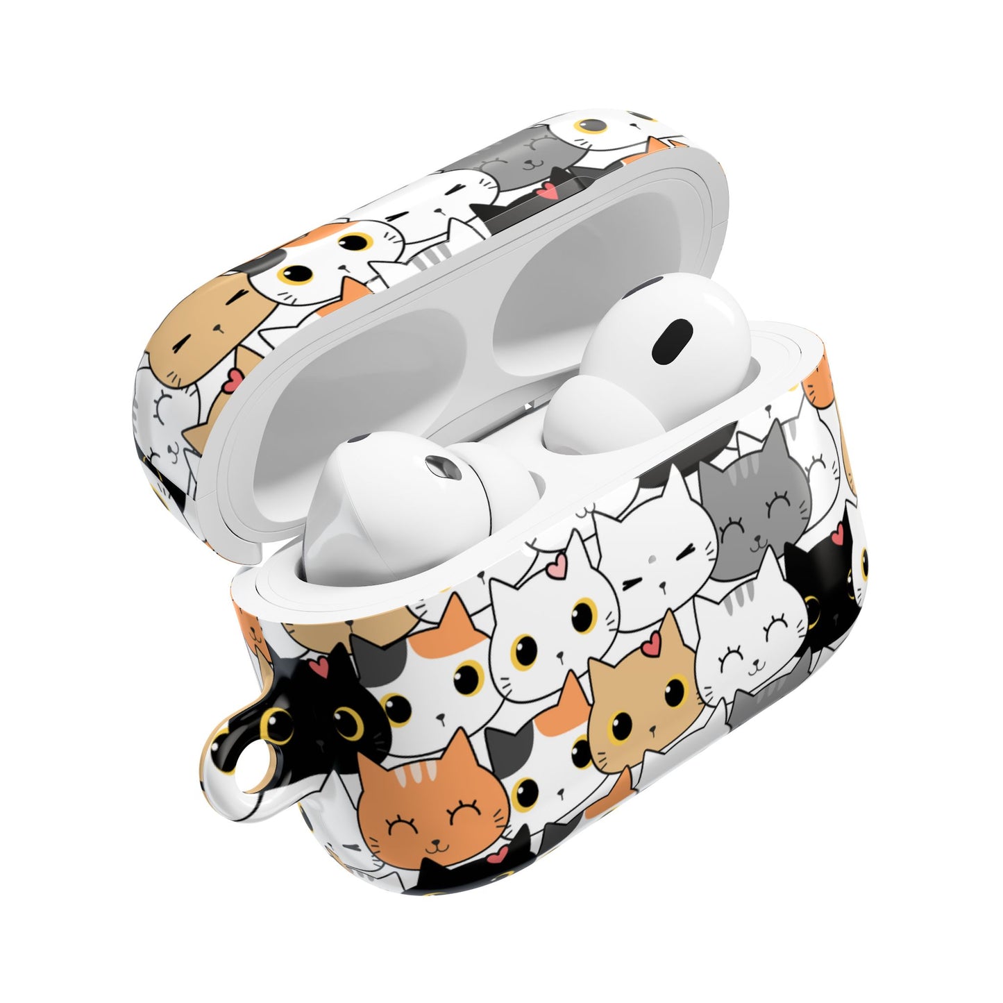 Cute Cat AirPod Case - Adorable Kitty Design for Cat Lovers