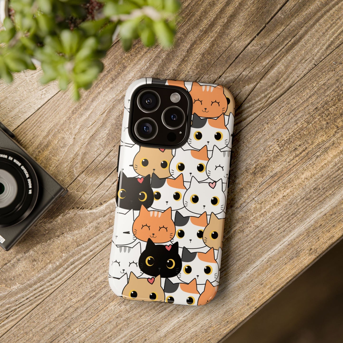 Cute Cat Phone Case - Tough Cases for Cat Lovers