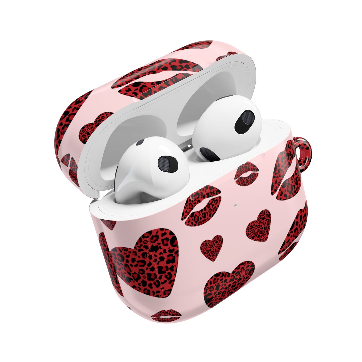 Leopard Kiss AirPod Case – Stylish Love and Wild Vibes