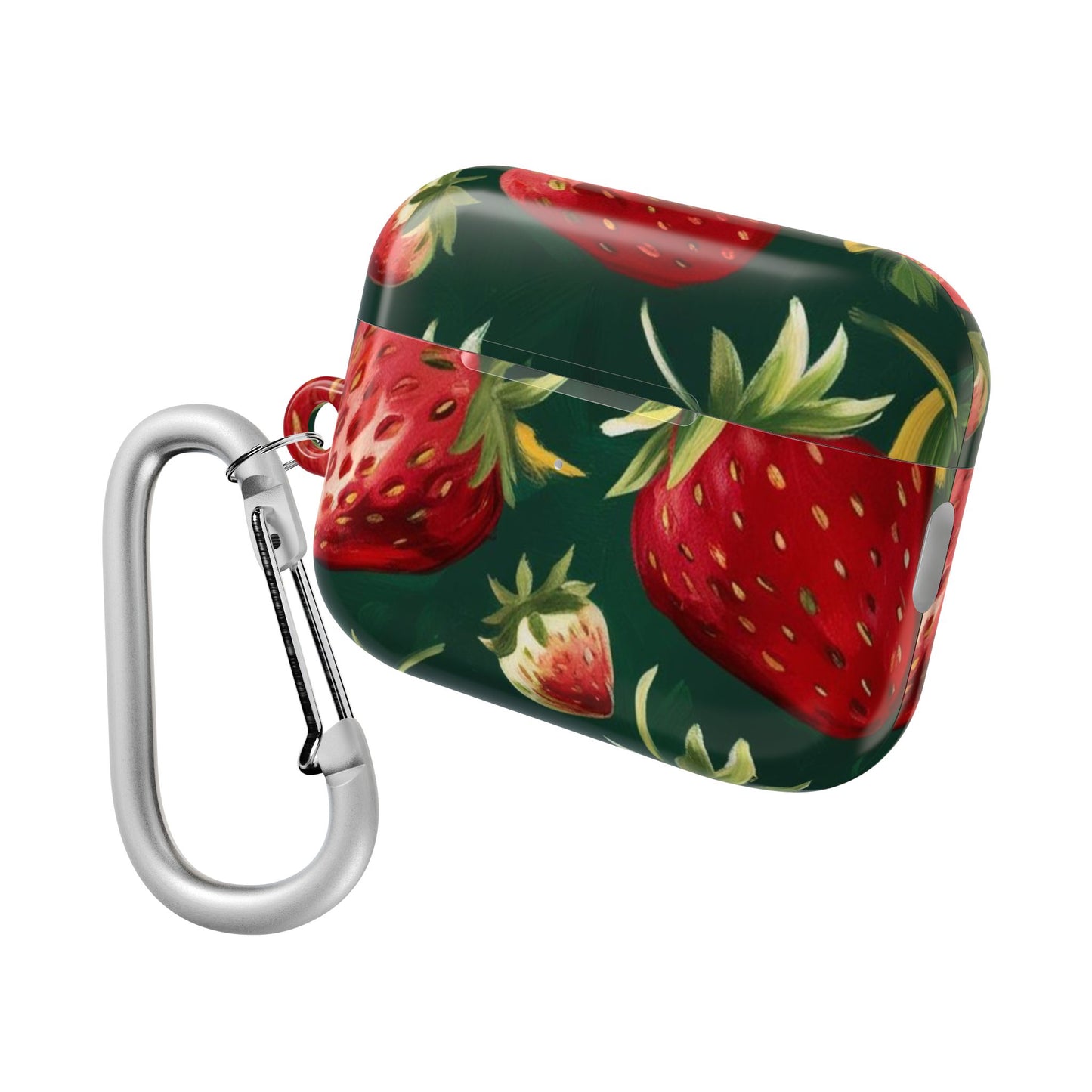 Strawberry AirPod Case - Cute Floral Accessory for Music Lovers