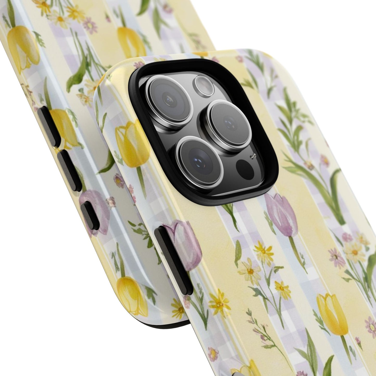 Floral Phone Case | Tough Cases for Nature Lovers, Spring Gift, Floral Design, Cute Phone Accessories, Customizable Phone Case