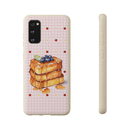 Waffle Me Crazy Biodegradable Phone Case | Eco-Friendly