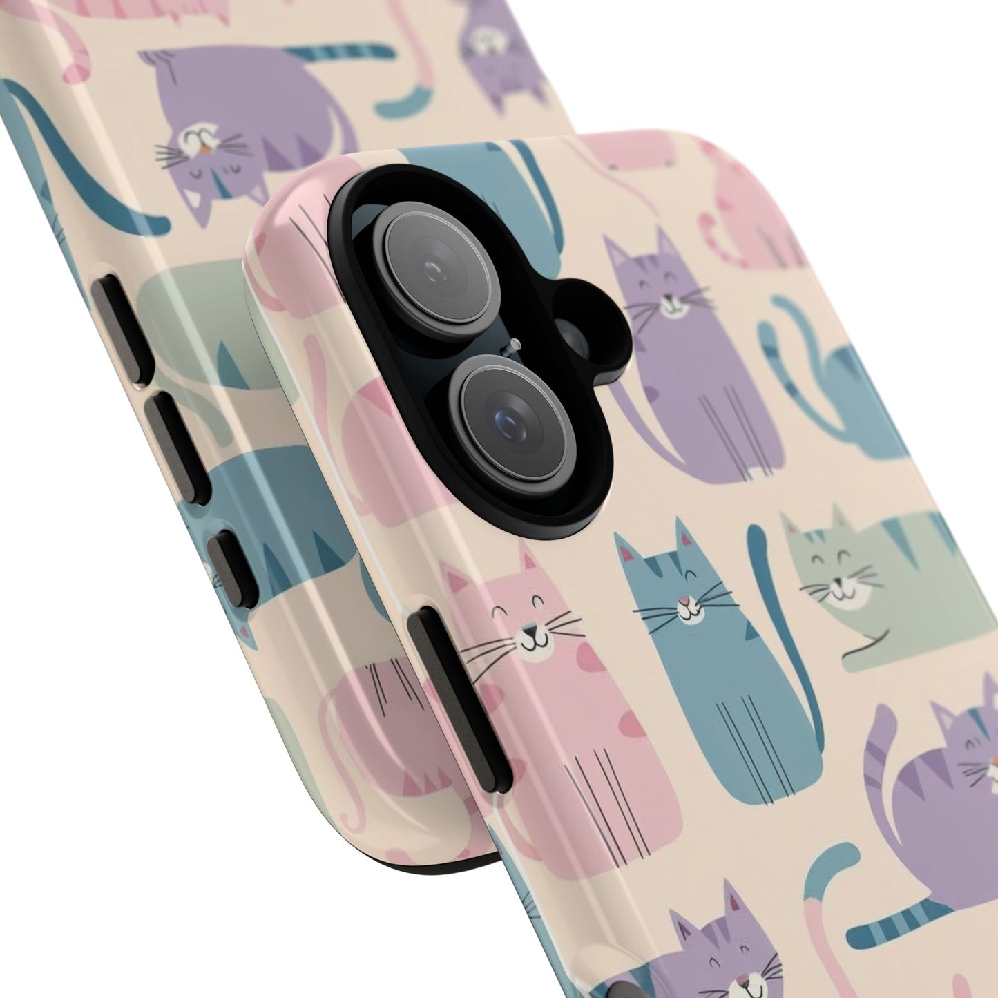 Cute Cat Phone Case - Tough & Stylish Pet Lover Accessory