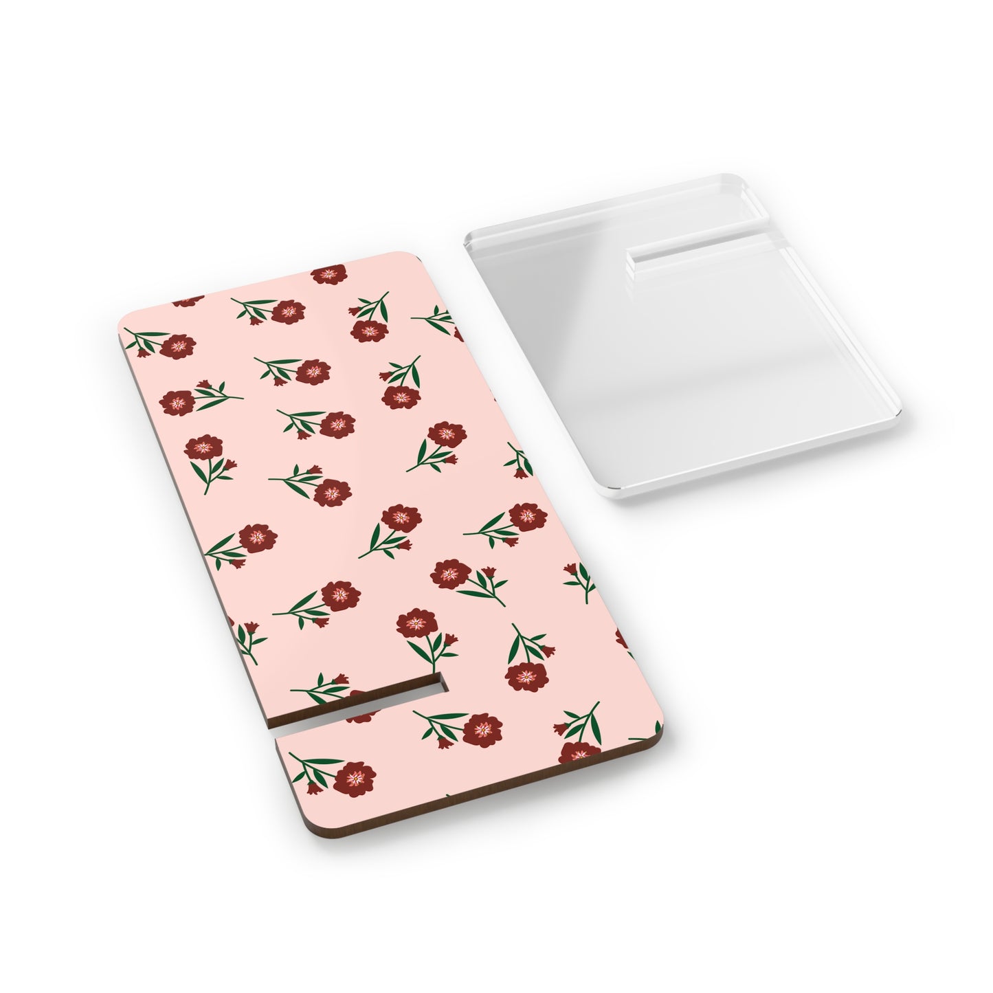 Crimson Bloom Smartphone Stand