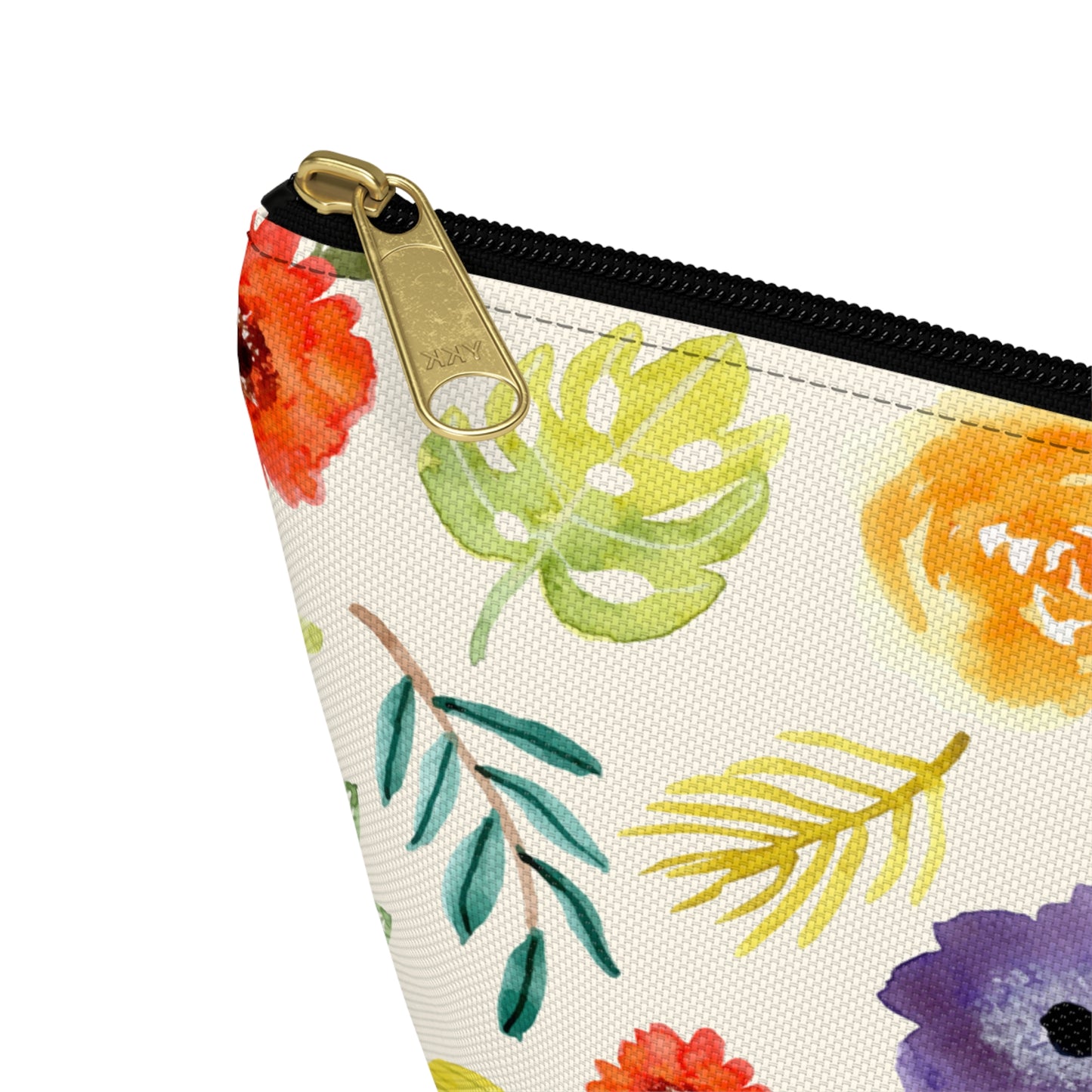 Botanical Bliss Accessory Pouch | Makeup Bag | Travel Organizer | Cosmetic Bag