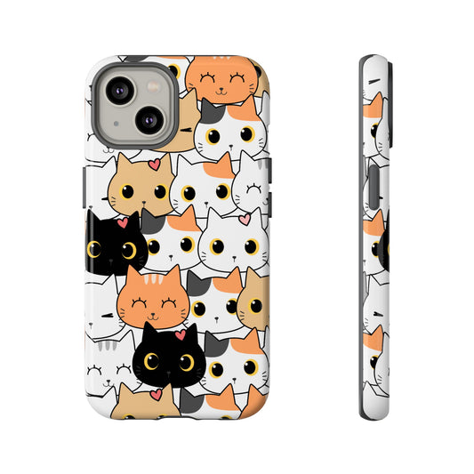 Cute Cat Phone Case - Tough Cases for Cat Lovers
