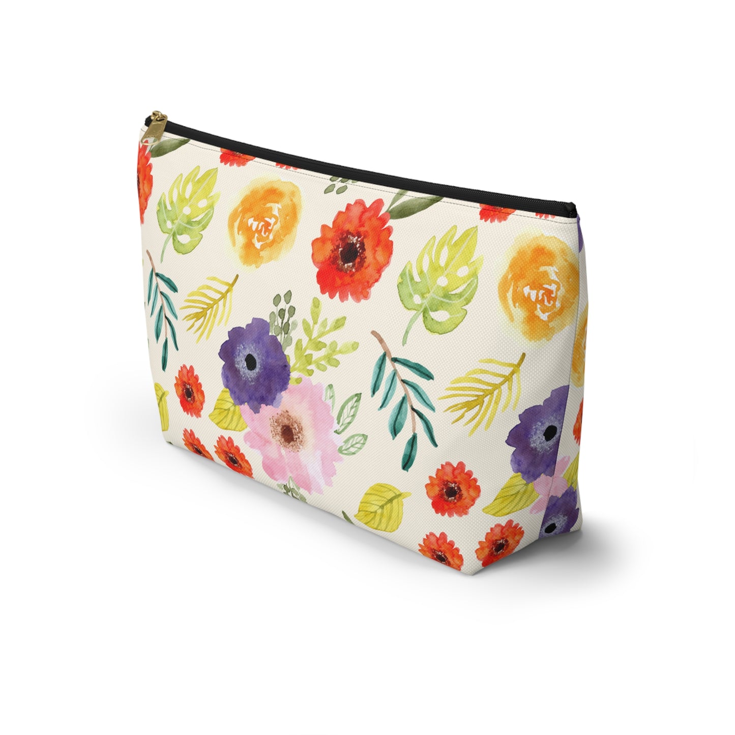 Botanical Bliss Accessory Pouch | Makeup Bag | Travel Organizer | Cosmetic Bag