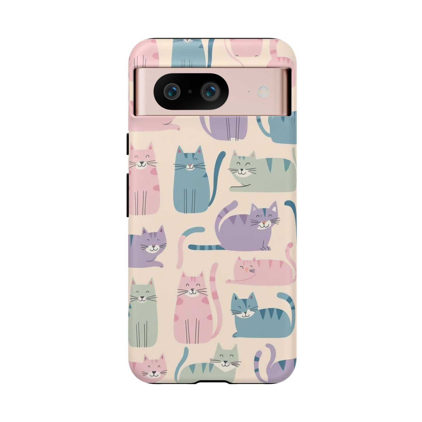 Cute Cat Phone Case - Tough & Stylish Pet Lover Accessory