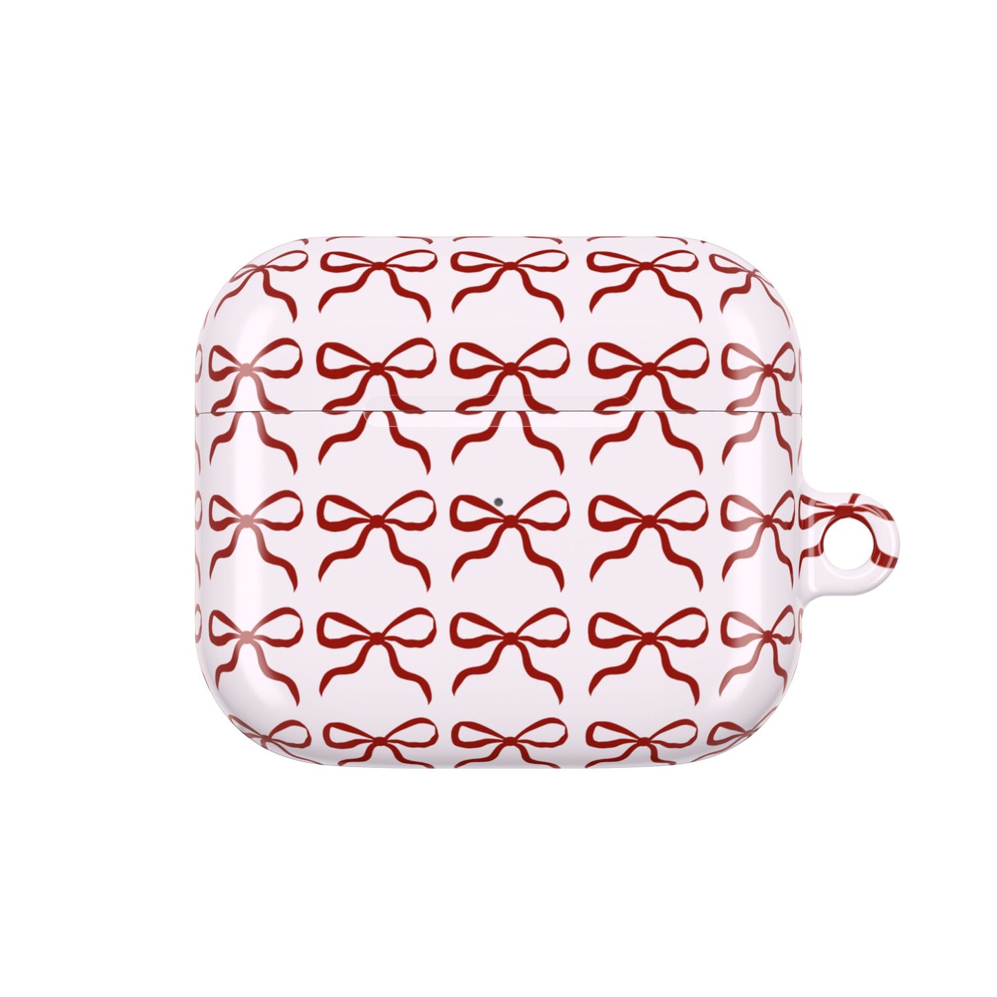 Cute Bow Pattern AirPod Case - Stylish & Protective Accessory