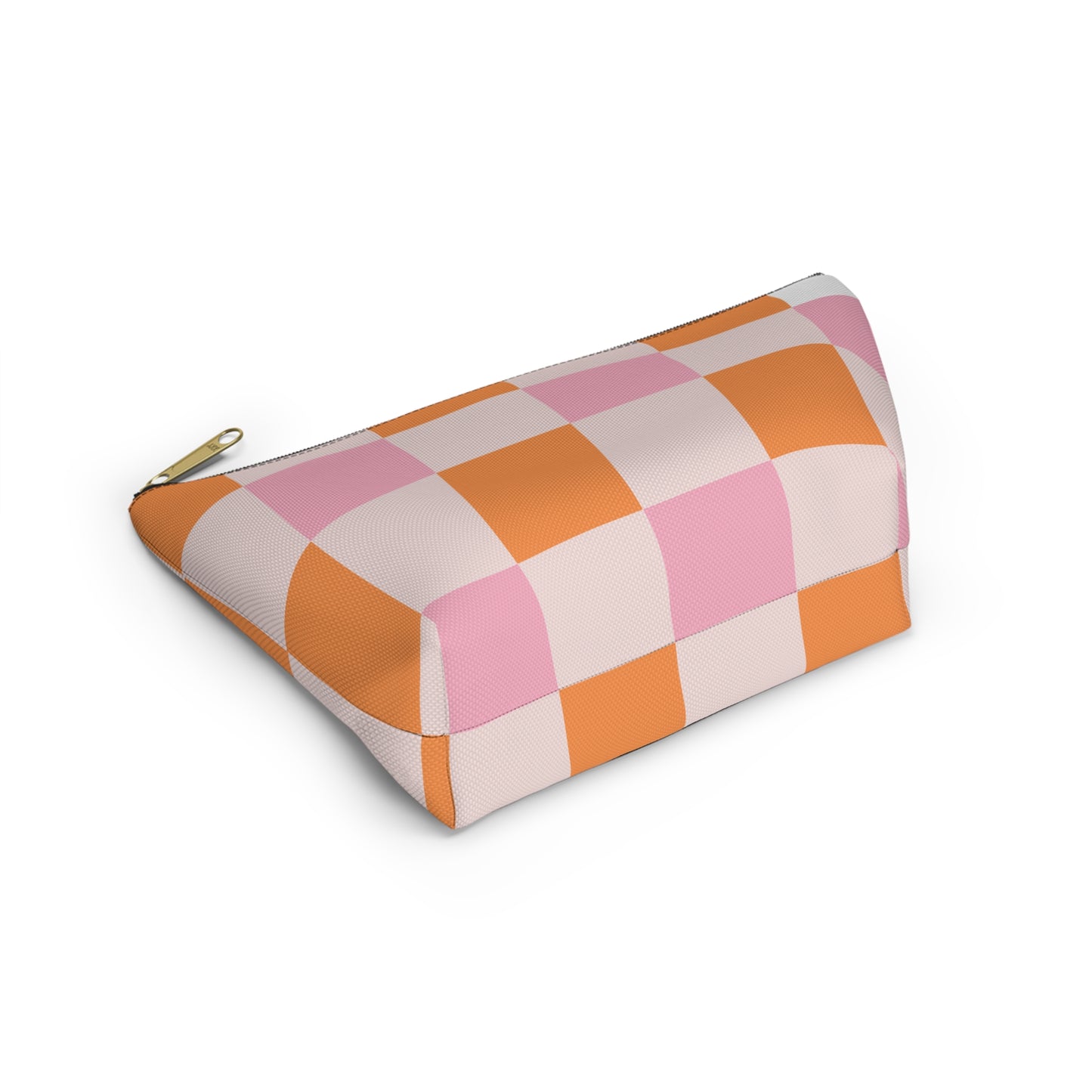 Colorful Checker Accessory Pouch | Makeup Bag | Travel Organizer