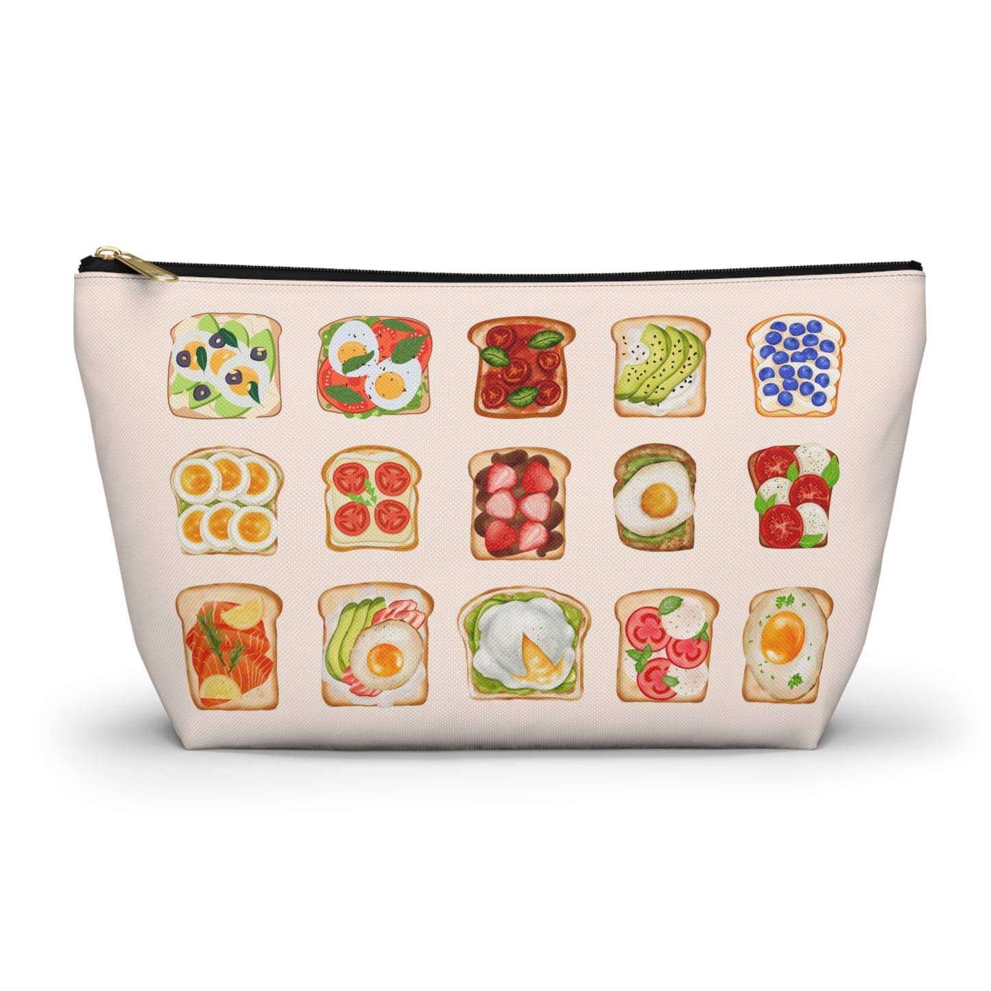 Toasty-chan Accessory Pouch | Travel Makeup Bag