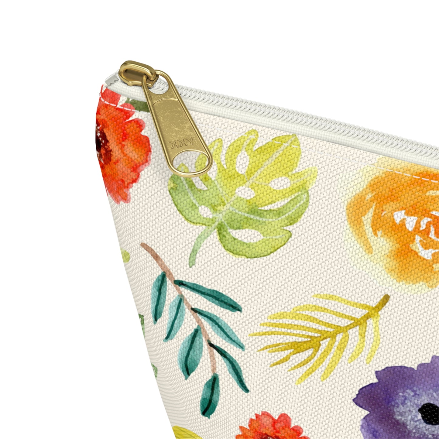 Botanical Bliss Accessory Pouch | Makeup Bag | Travel Organizer | Cosmetic Bag