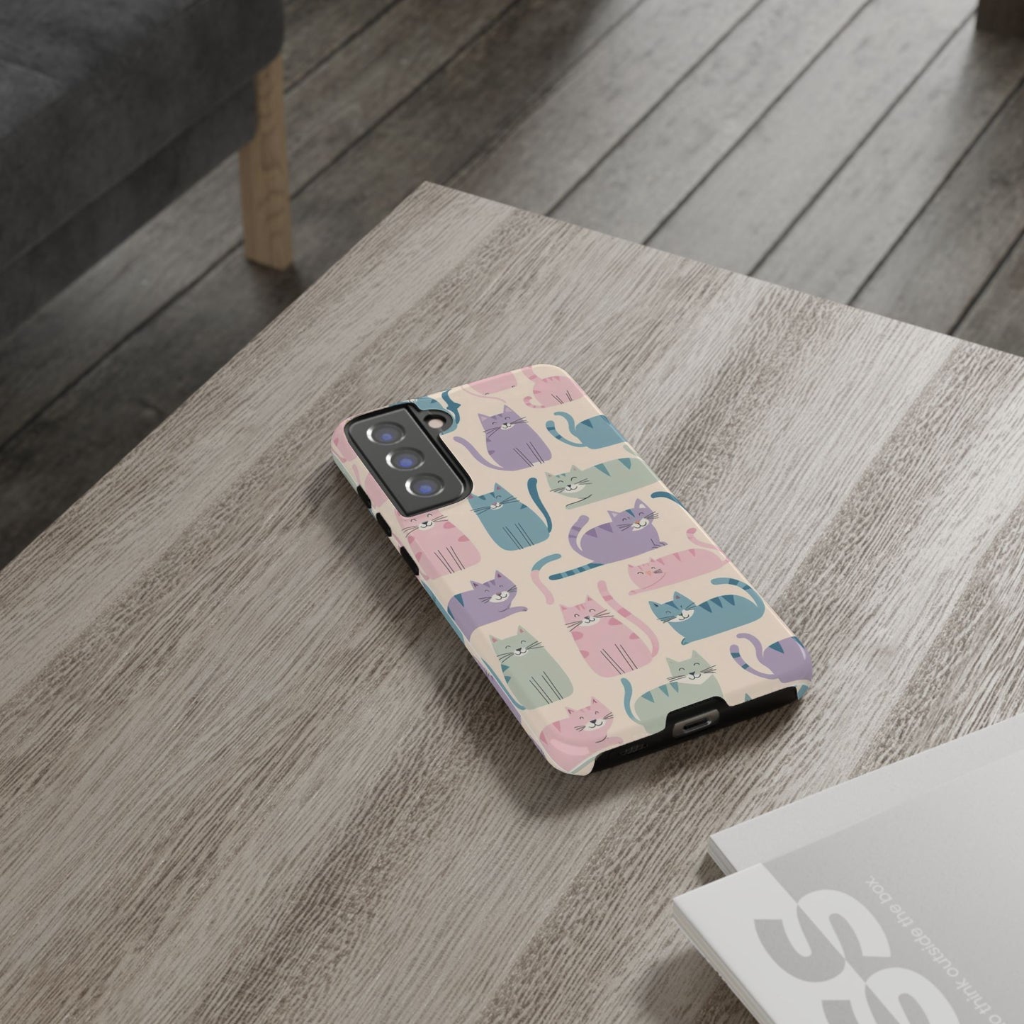 Cute Cat Phone Case - Tough & Stylish Pet Lover Accessory