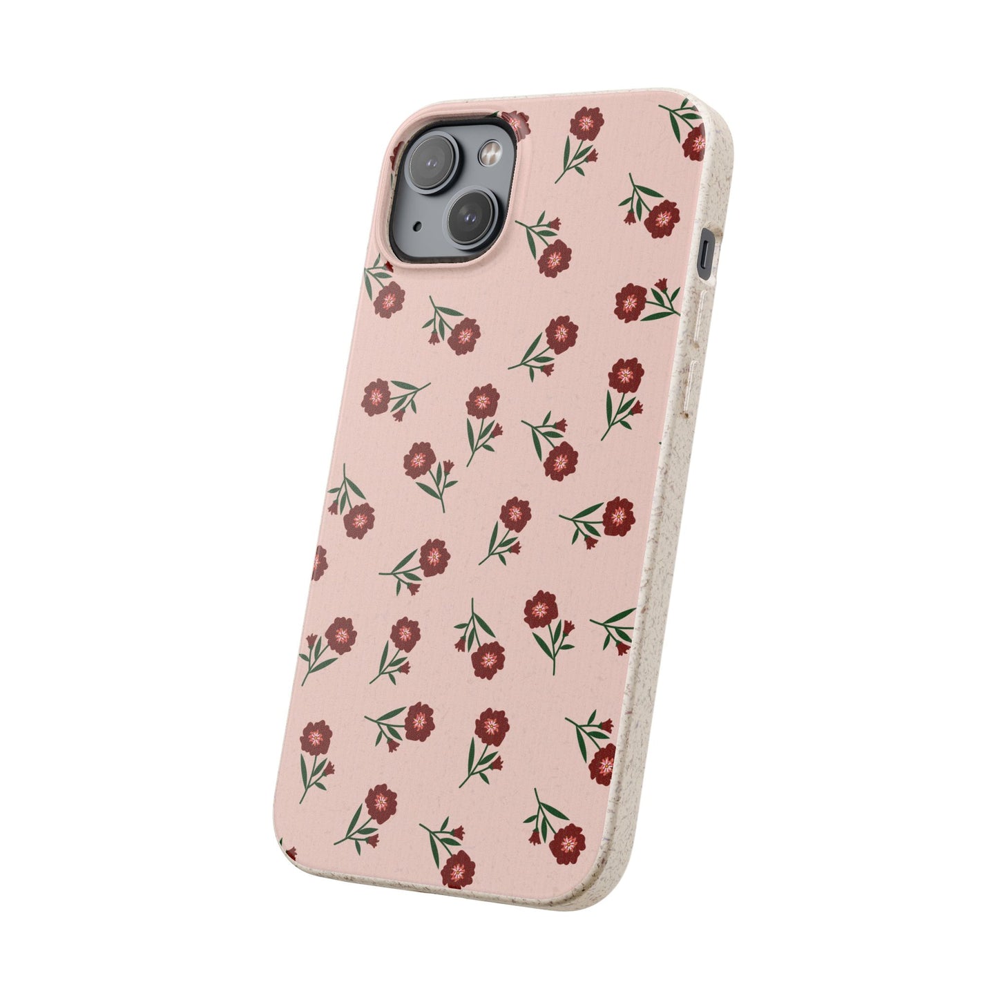 Crimson Bloom Eco-Friendly Phone Cases | Biodegradable | Sustainable