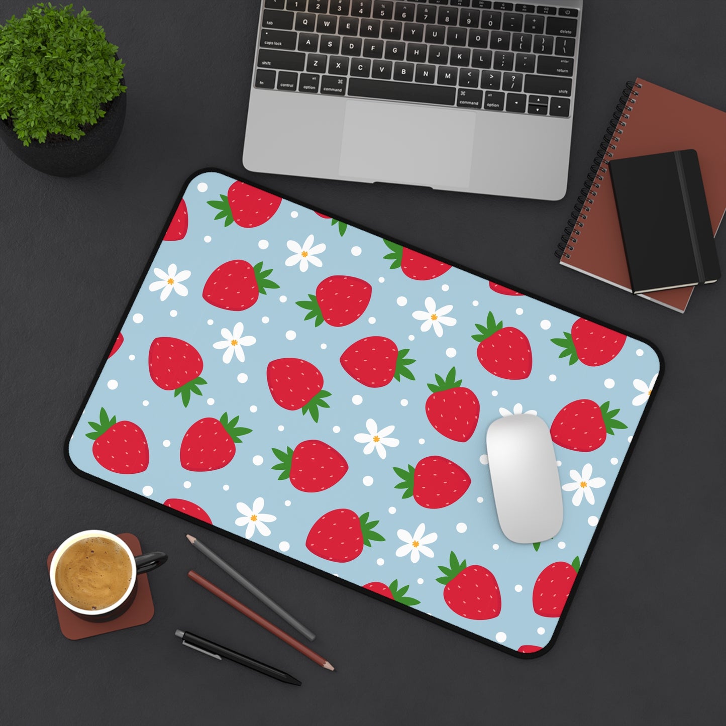 Skyberry Daisy Desk Mat